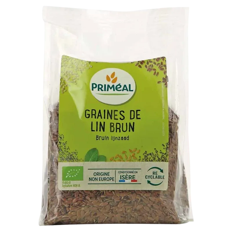 primeal GRAINES DE LIN BRUN 250 G