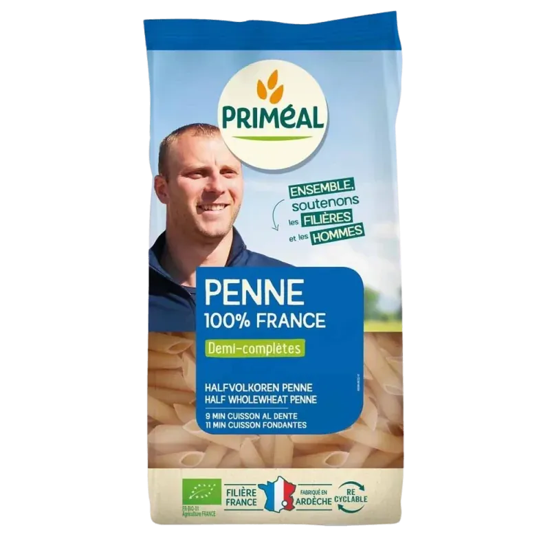 Primeal PENNE DEMI-COMPLETES 500G