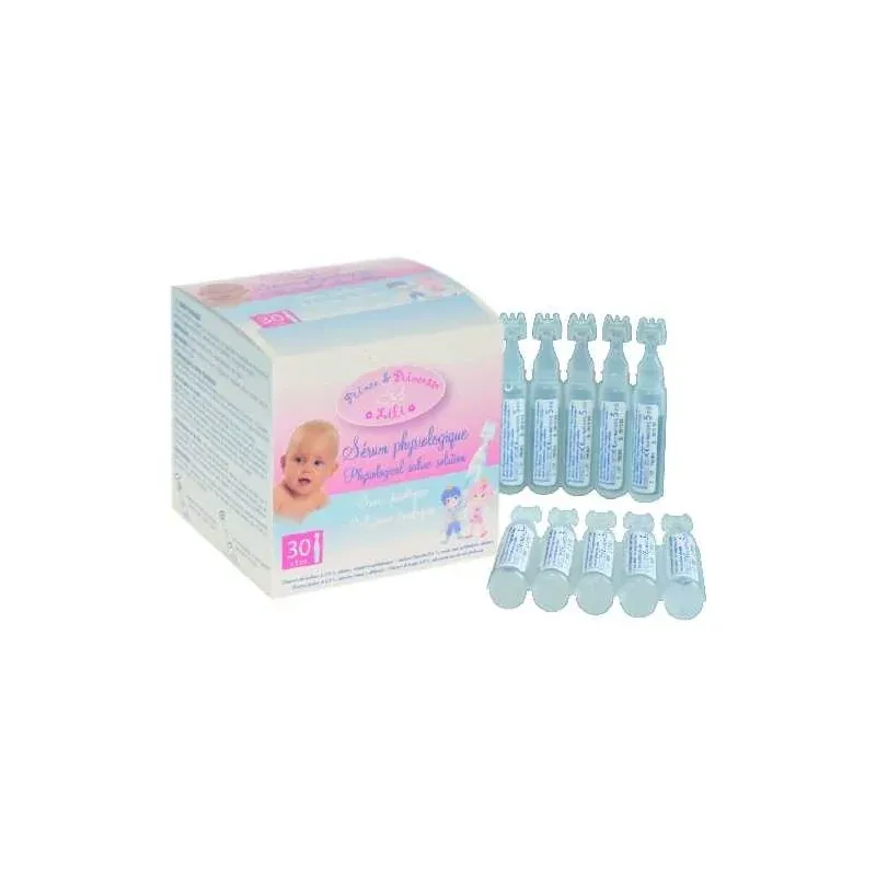 PRINCE & PRINCESSE LILI SERUM PHYSIOLOGIQUE 20 DOSES DE 5 ML