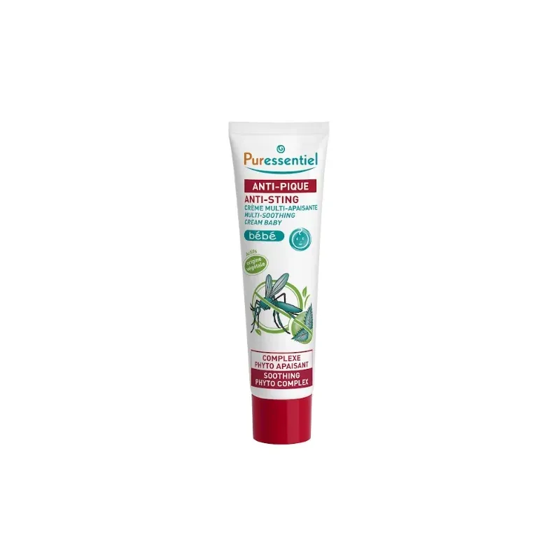 PURESSENTIEL ANTI PIQUE CRÈME MULTI-APAISANTE BEBE 30ML