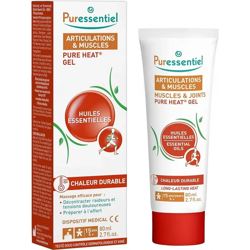 PURESSENTIEL ARTICULATION & MUSCLES PUREHEAT GEL 80ML