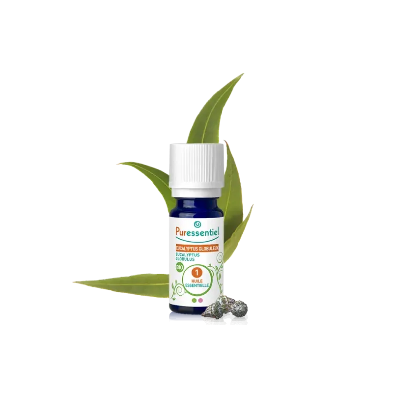 PURESSENTIEL HUILE ESSENTIELLE EUCALYPTUS GLOBULEUX BIO 10ML