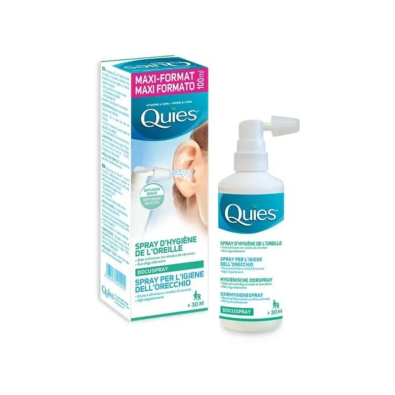 QUIES SPRAY AURICULAIRE DOCUSPRAY FLACON 100ML