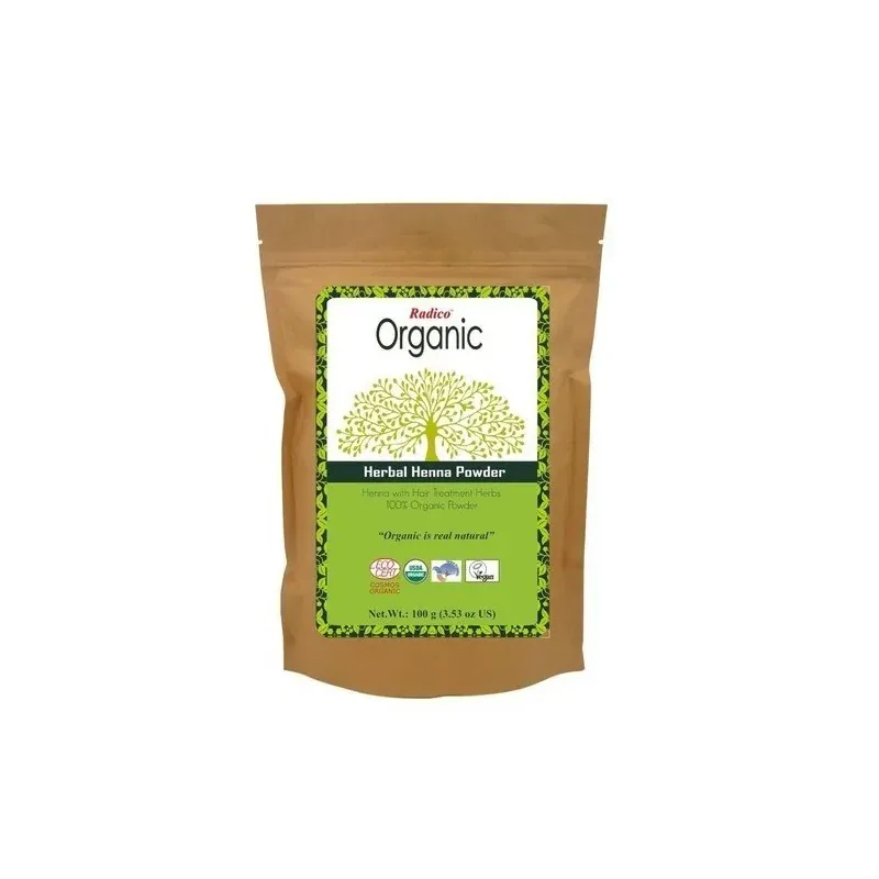 RADICO ORGANIC HAIR COLOR HIRBAL HENNA POWDER