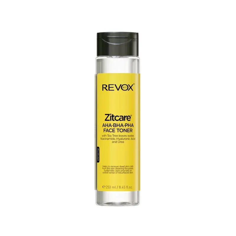 REVOX B77 ZITCARE AHA.BHA.PHA. ACTIVE FACE TONER, 250ml