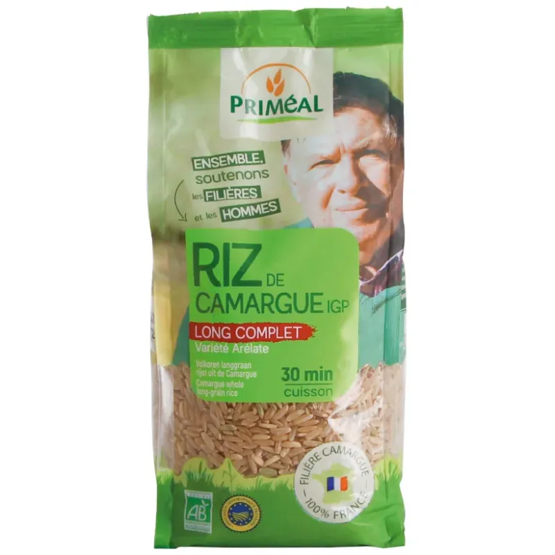 Primeal Riz long complet camargue 500g