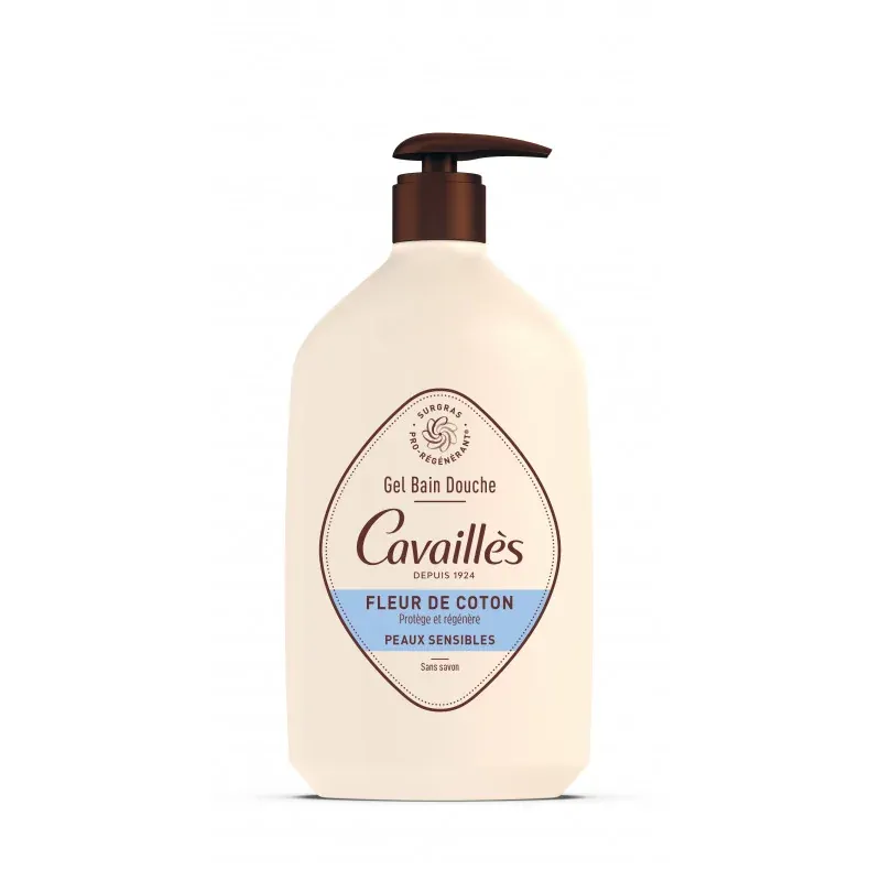 ROGÉ CAVAILLES BAINS GEL SURGRAS BAIN ET DOUCHE FLEUR DE COTON 1L