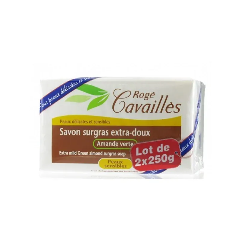 rogé cavaillés SAVON PARFUME AMANDE VERTE 250G X2