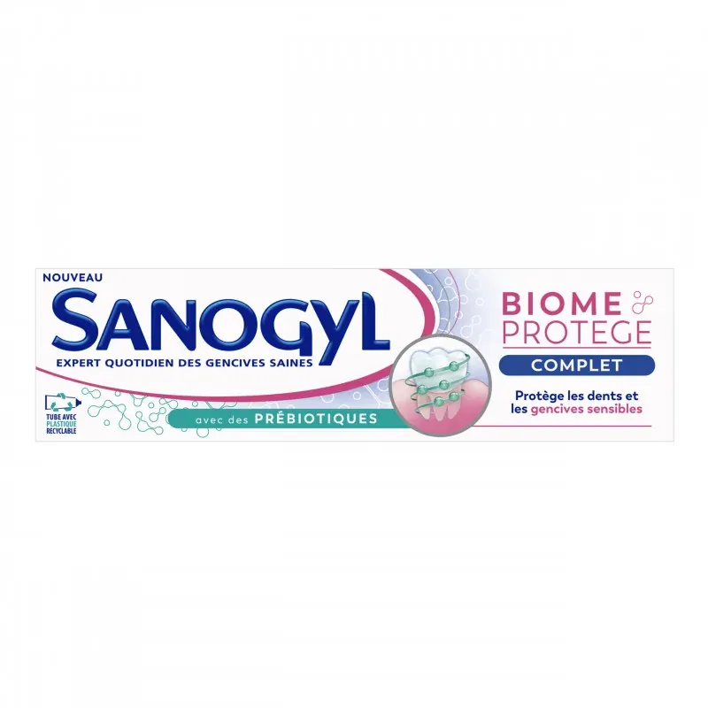 SANOGYL DENTIFRICE DENTS BIOME PROTEGE COMPLET 75 ML