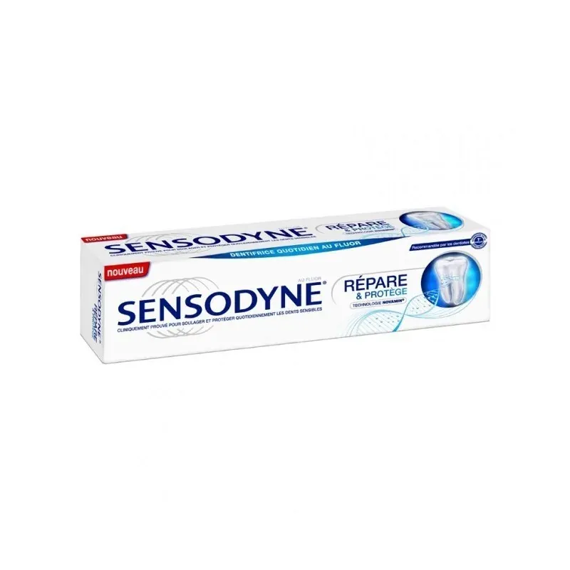 SENSODYNE REPARE & PROTEGE DENTIFRICE QUOTIDIEN AU FLUOR 75 ML