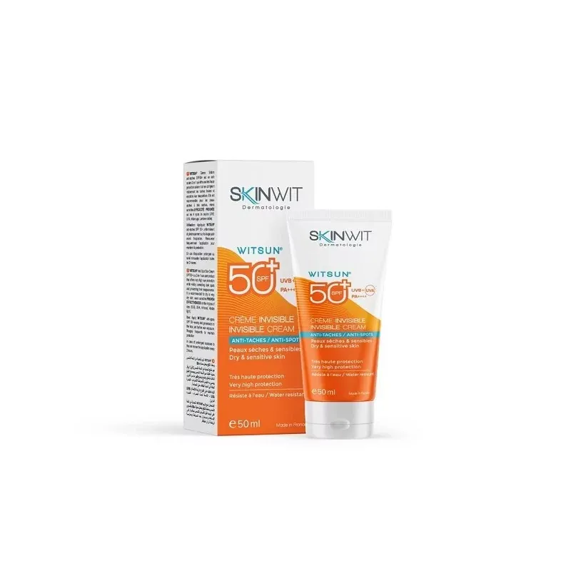 SKINWIT DERMATOLOGIEWITSUN Crème Solaire Anti Taches SPF50+