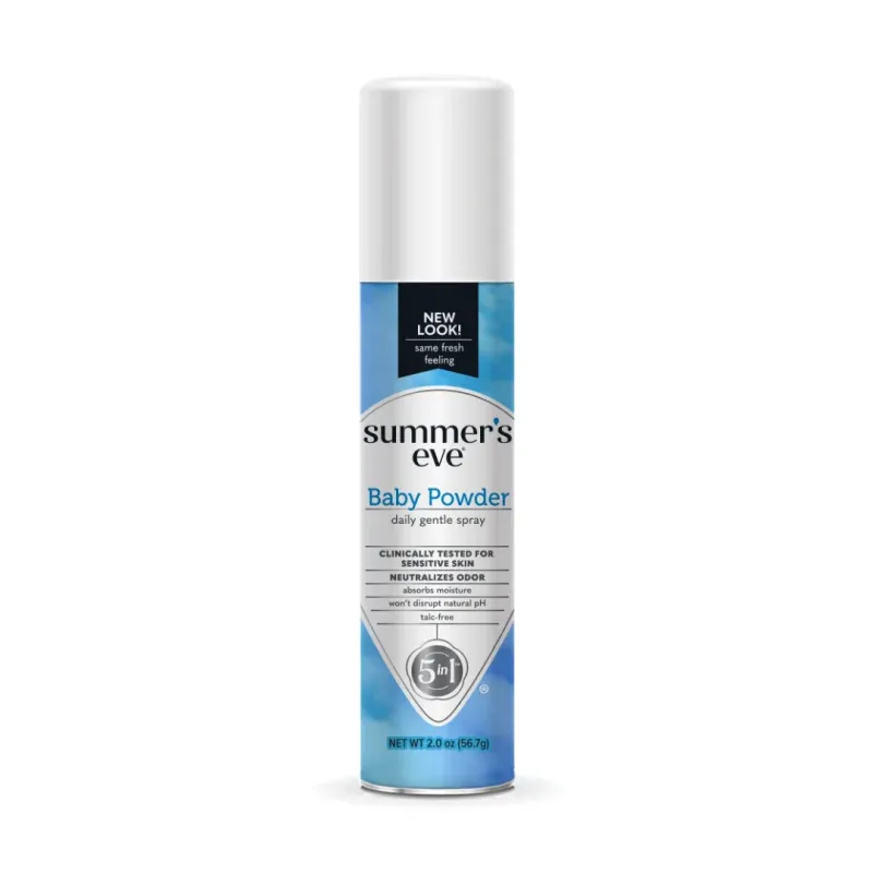 Summer’s Eve Baby Powder Freshening Spray 56.7g