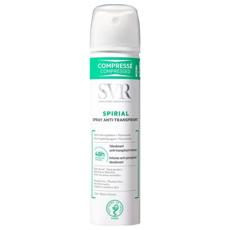 SVR SPIRIAL SPRAY ANTI- TRANSPIRANT 75ML