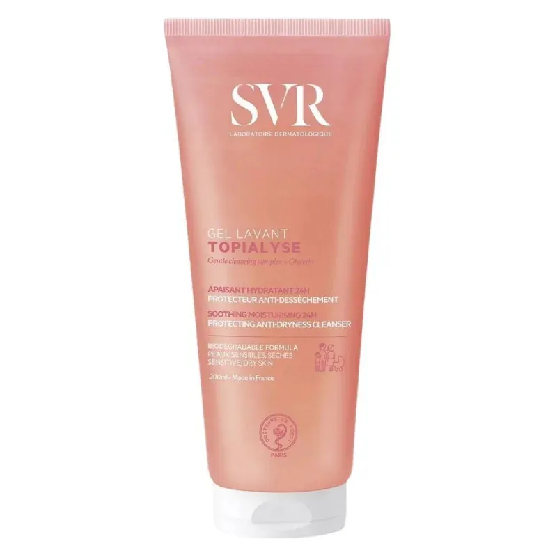 SVR TOPIALYSE GEL LAVANT 200ML                                                        