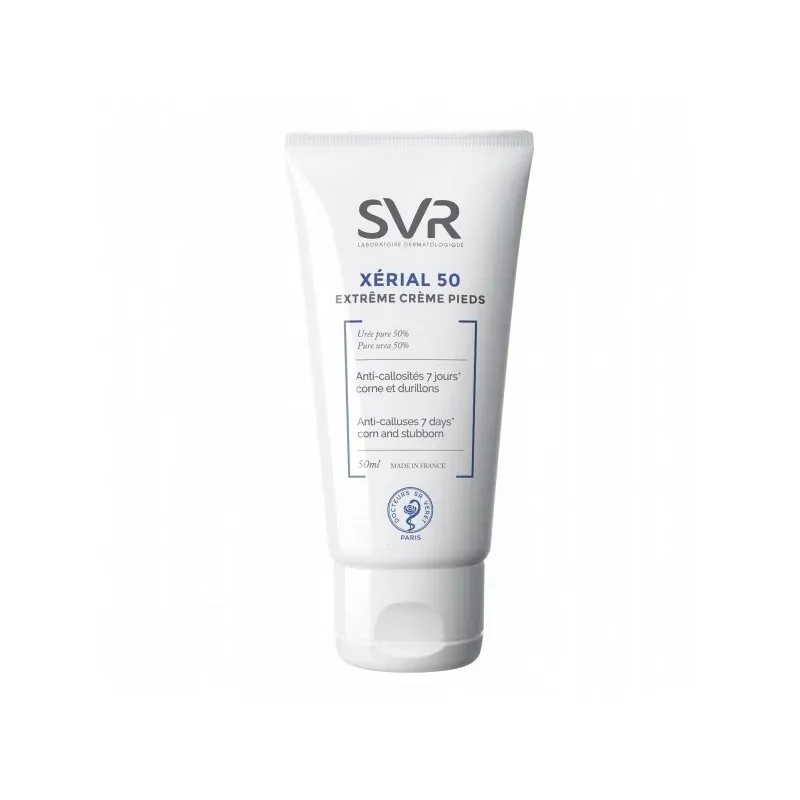 SVR XERIAL 50 EXTREME CREME PIEDS 40ml Callosités Et Durillons Rebelles