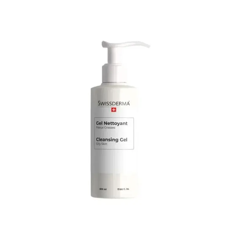 Swissderma Gel Nettoyant Peaux Grasses 500ml