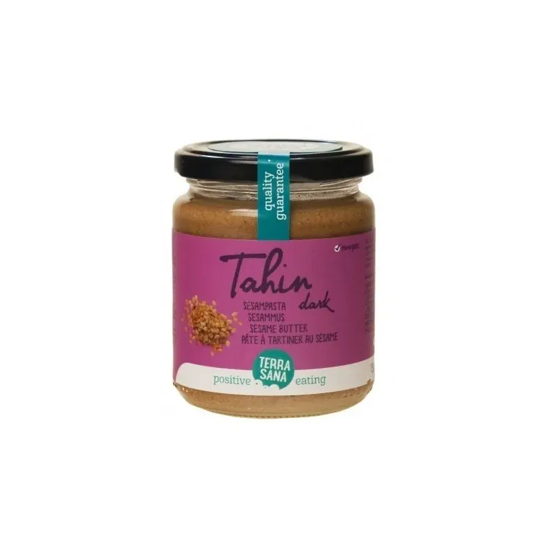 TERRASANA Tahin noir au sel de l'himalaya bio 250g