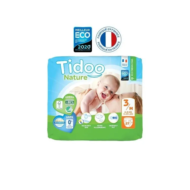 TIDOO COUCHES T3/M 4-9KG 27 U