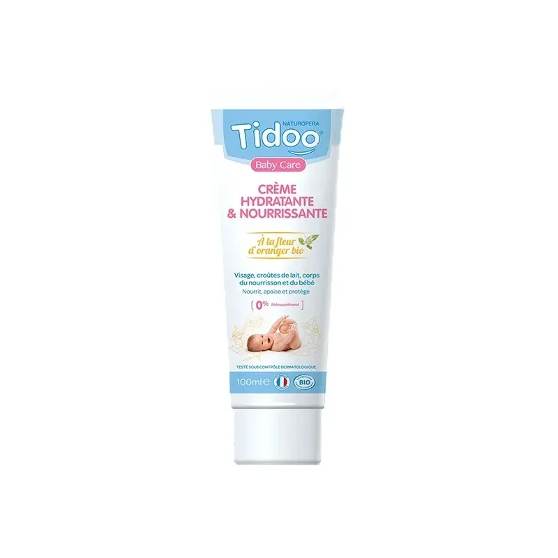 Tidoo Crème Hydratante Nourrissante à la Fleur d’Oranger 100ml