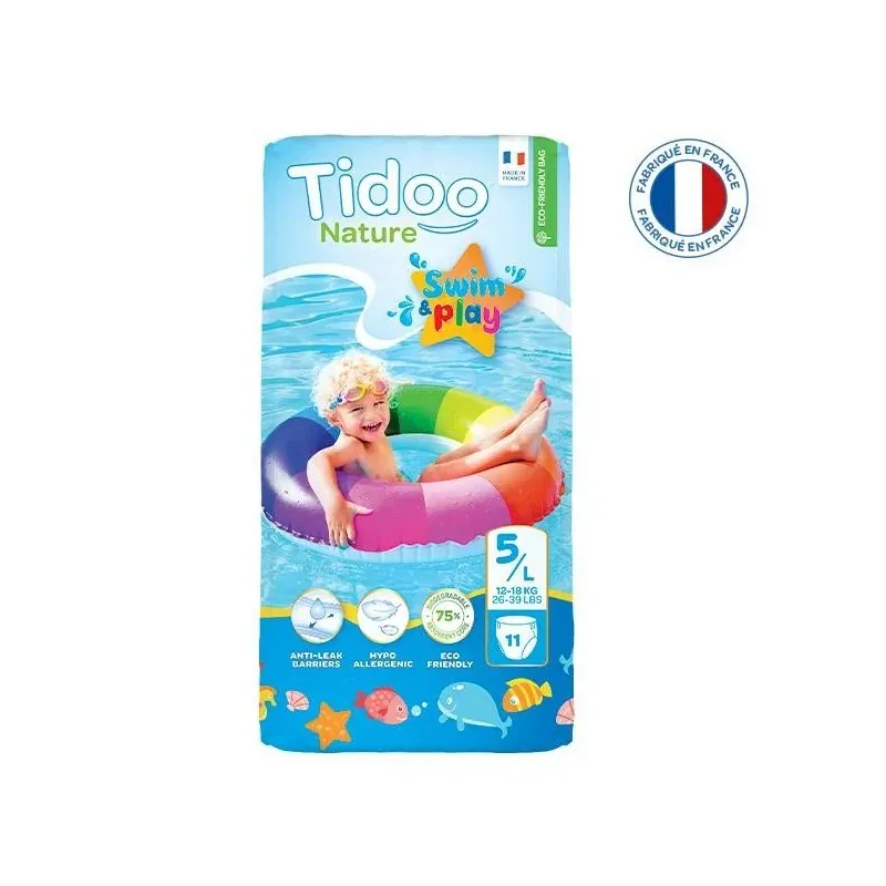 TIDOO CULOTTES DE BAIN T5/L 12-18KG 11 U