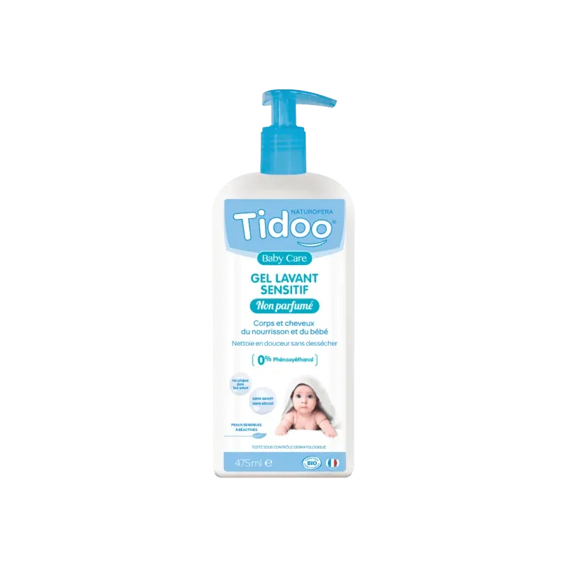 Tidoo Gel Lavant Sensitif non parfumé 475ml