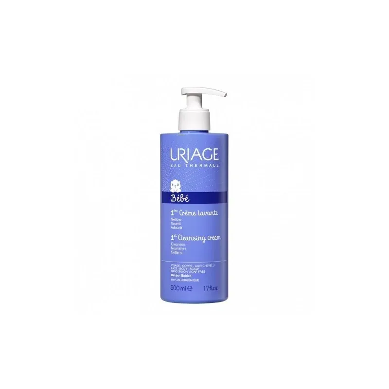 URIAGE BEBE 1ÈRE CREME LAVANTE VISAGE CORPS ET CUIR CHEVELU 500ML