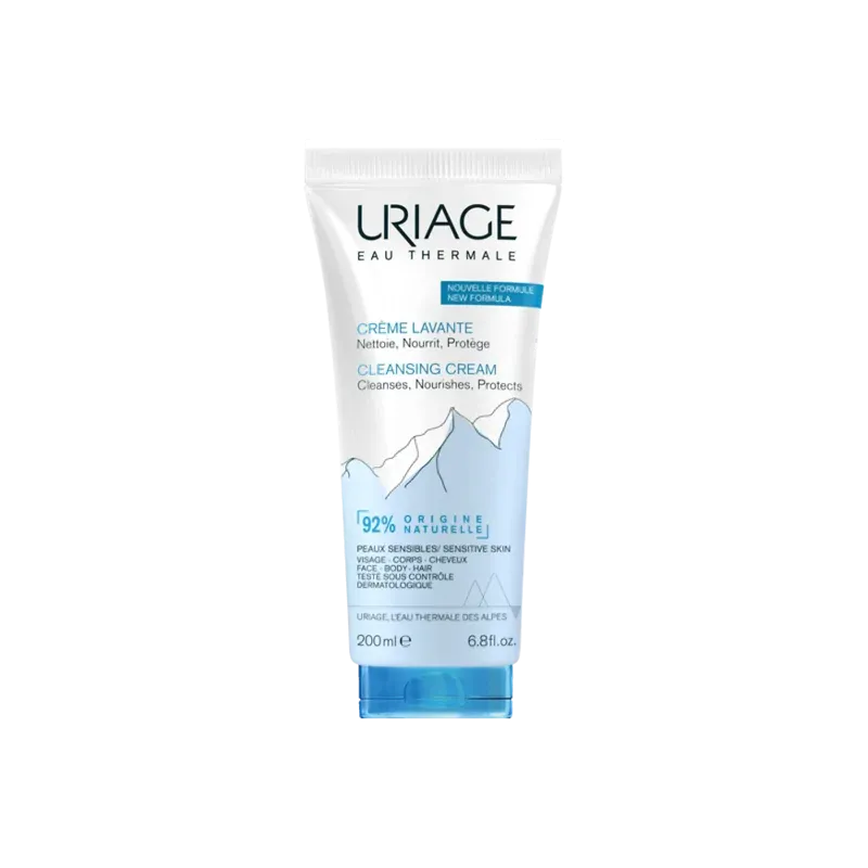 URIAGE CREME LAVANTE 200ml Surgras Moussant Sans Savon                                
