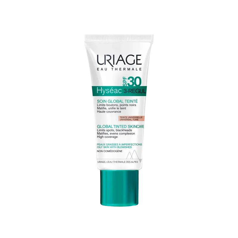 URIAGE Hyseac 3 regul global Teinté spf 30