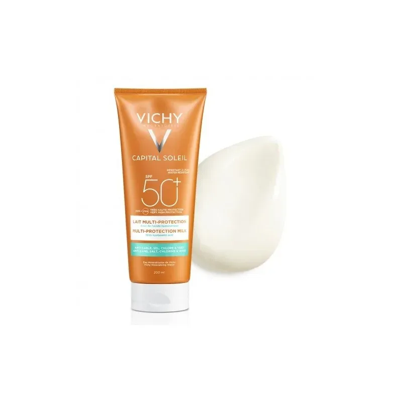 VICHY CAPITAL SOLEIL LAIT MULTI-PROTECTION SPF50+ 200ML