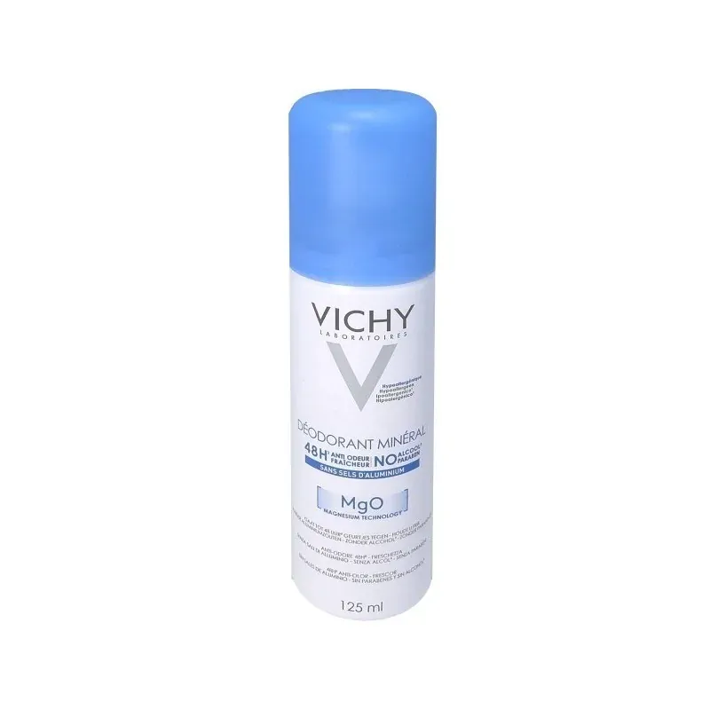 VICHY DEODORANT MINERAL MGO 125ML