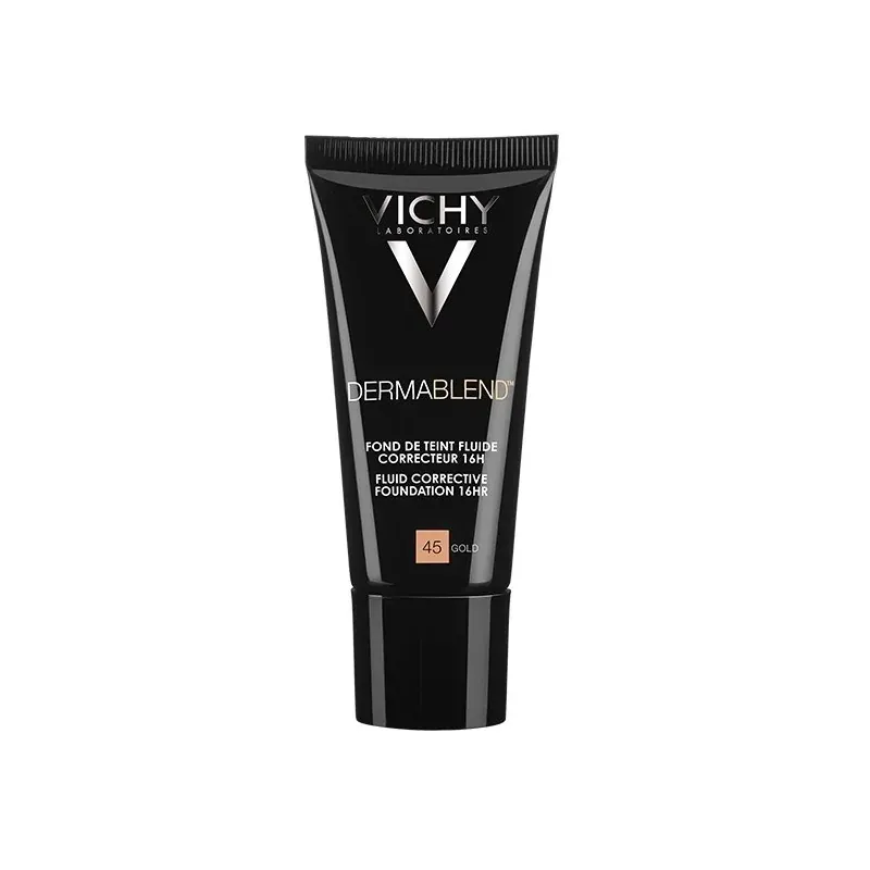 VICHY DERMABLEND FOND DE TEINT CORRECTEUR ( 30 ML) 45 Gold