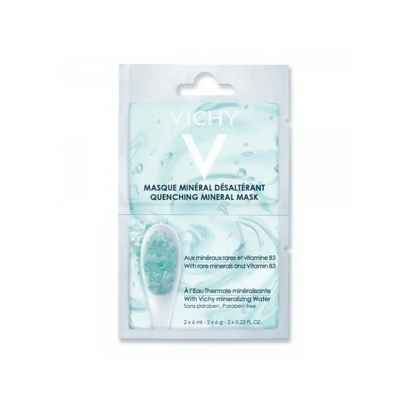 Vichy Masque Minéral Désaltérant 2 x 6ml