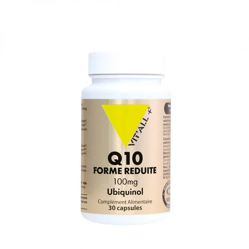 VITALL+ Q10 Réduit 100Mg – Ubiquinol 30 Capsules