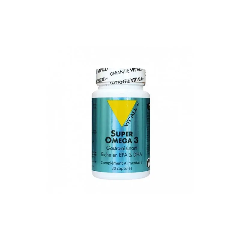 VITALL+ Super Oméga 3 1000Mg 30 Capsules