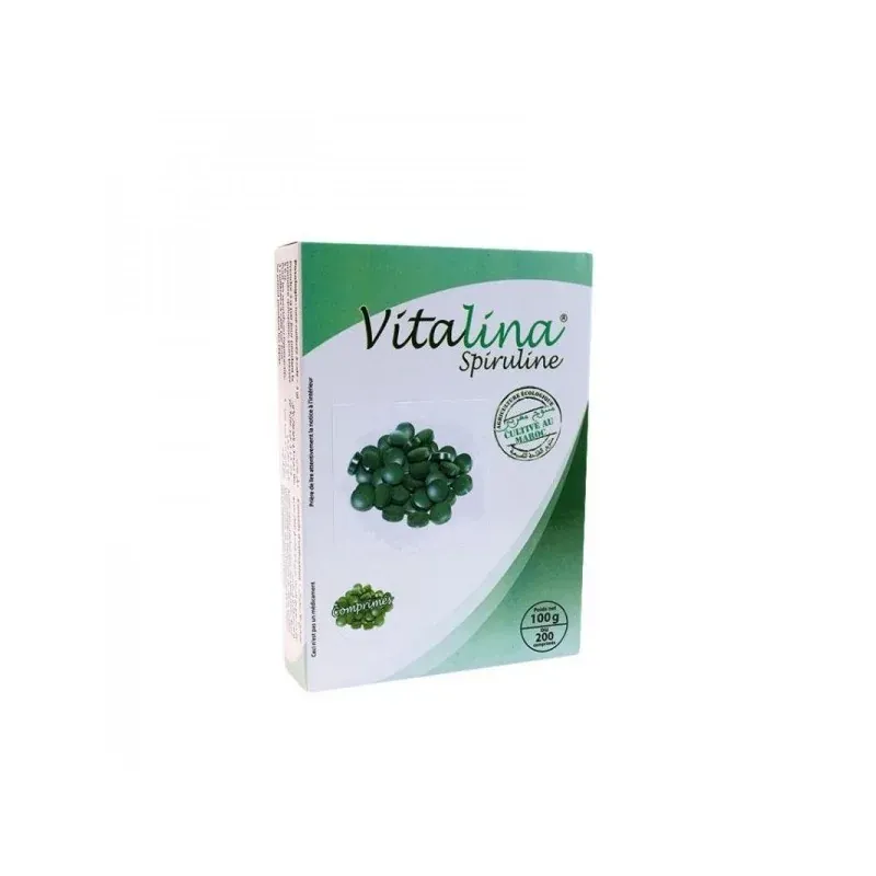 VITALINA SPIRULINE 100 Comprimés