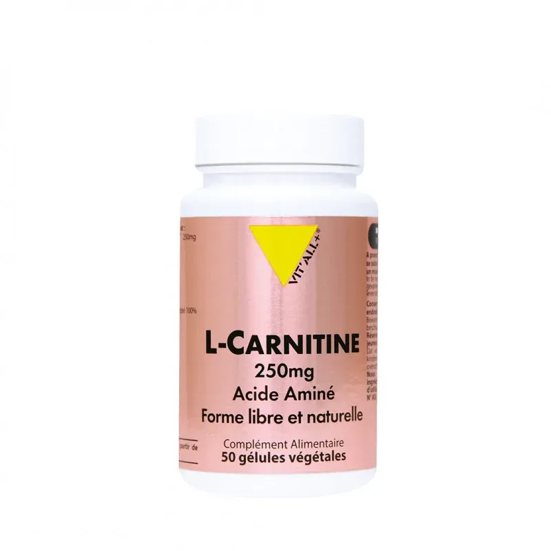 VITALL+ L-CARNITINE 250MG / 50 GELULES