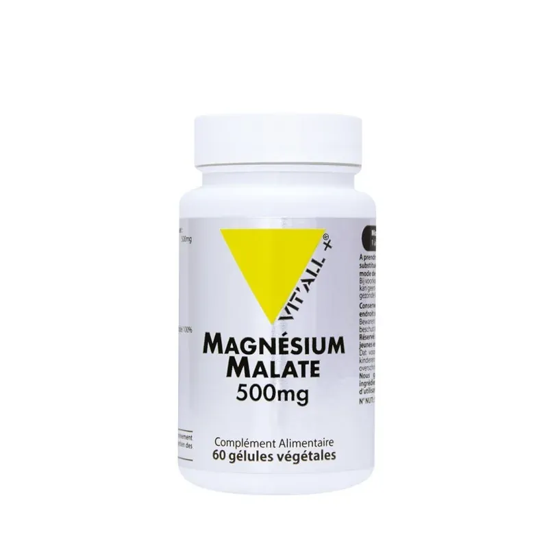 VITALL+ MAGNESIUM MALATE 500MG / 60 GELULES