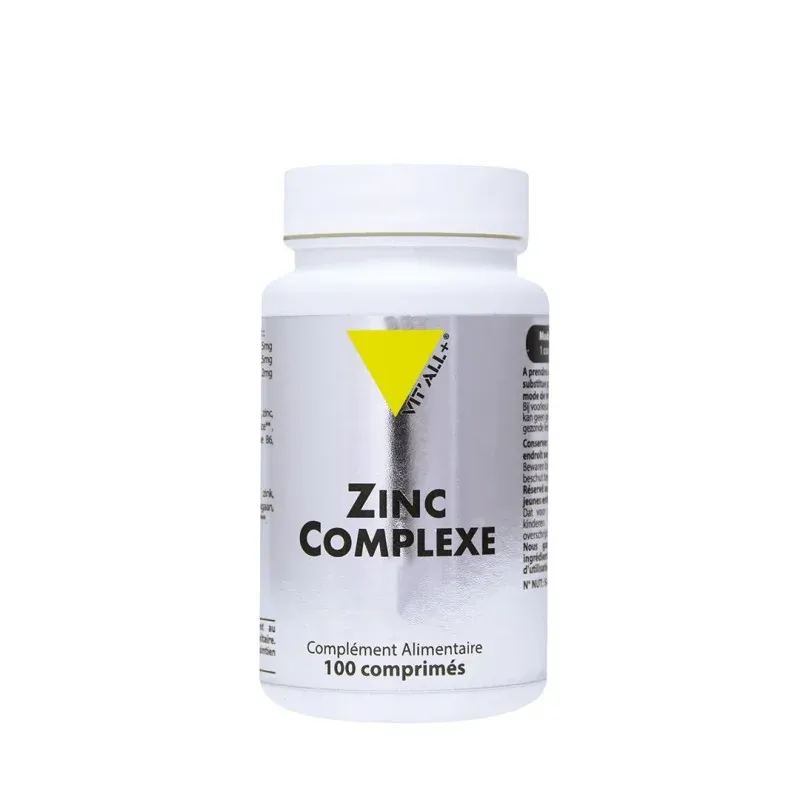 VITALL+ ZINC COMPLEXE 100 COMPRIMES