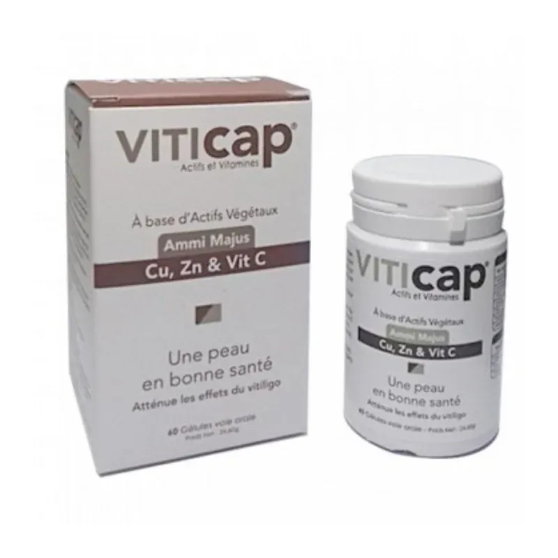 VITICAP actifs et vitamines 60 gélules