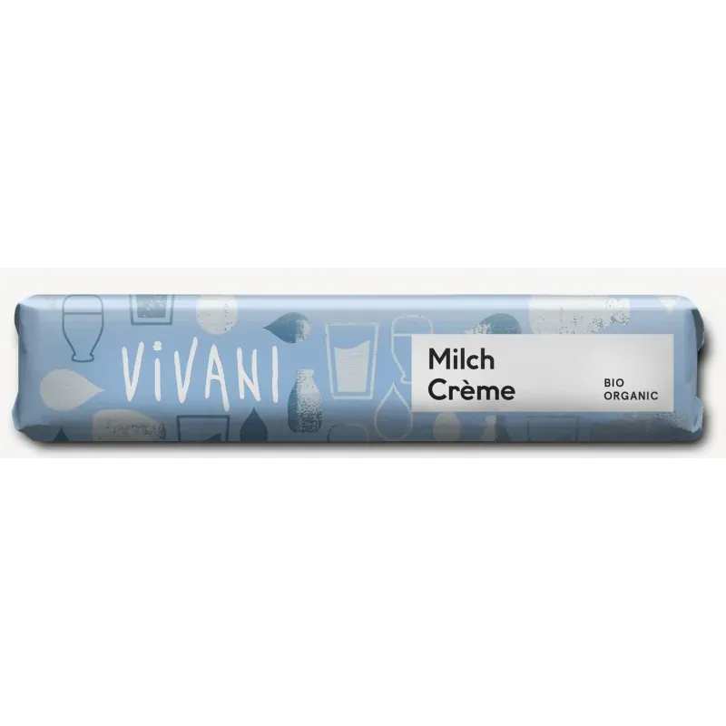 VIVANI BARRE DE CHOCOLAT BLANC LA CREME DE LAIT 40G