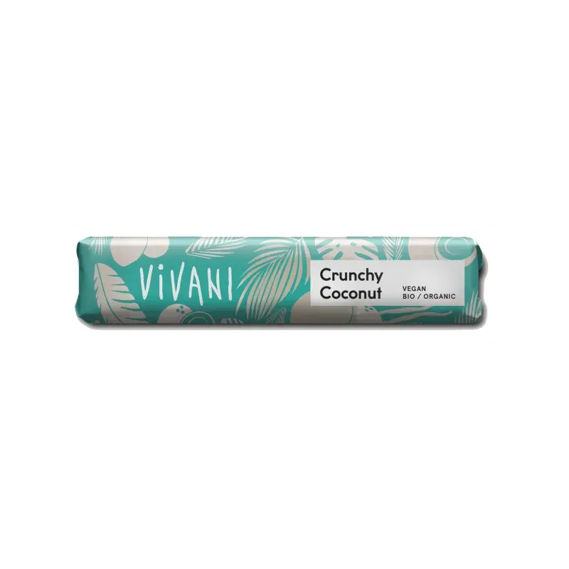 VIVANI BARRE DE CHOCOLAT COCO CRUNCHY 35G