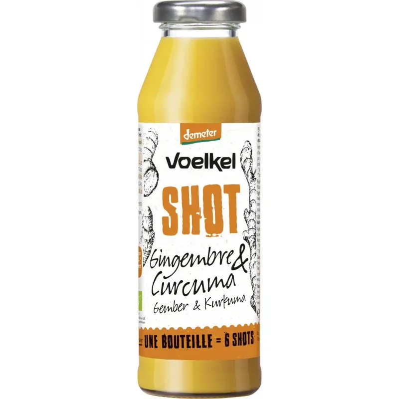 VOELKEL SHOT GINGEMBRE CURCUMA 28CL