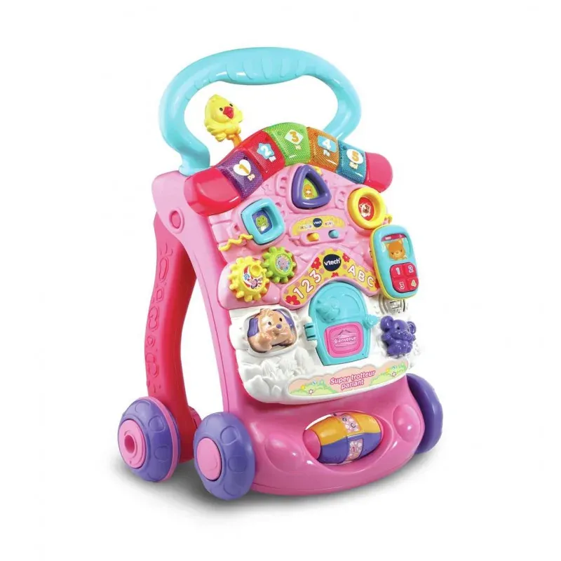 VTECH SUPER TROTTEUR ROSE - 505655