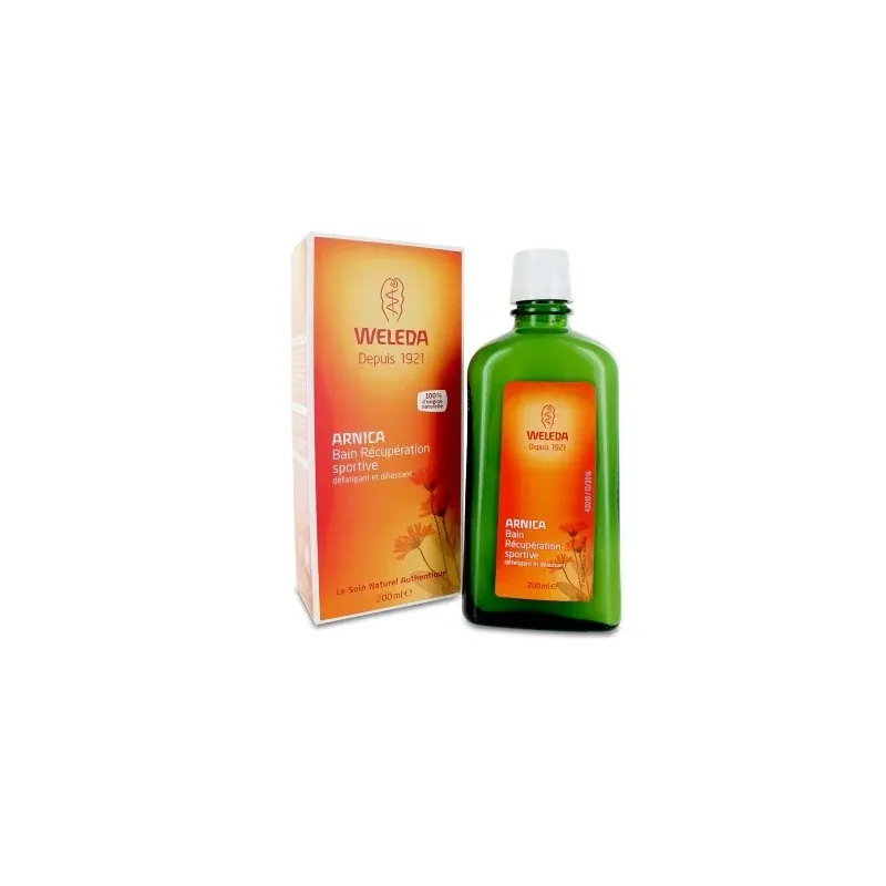 Weleda Bain récupération sportive à l'Arnica bio 200ml