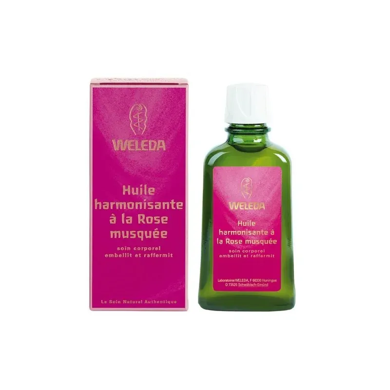 Weleda Huile harmonisante à la Rose musquée bio 100ml