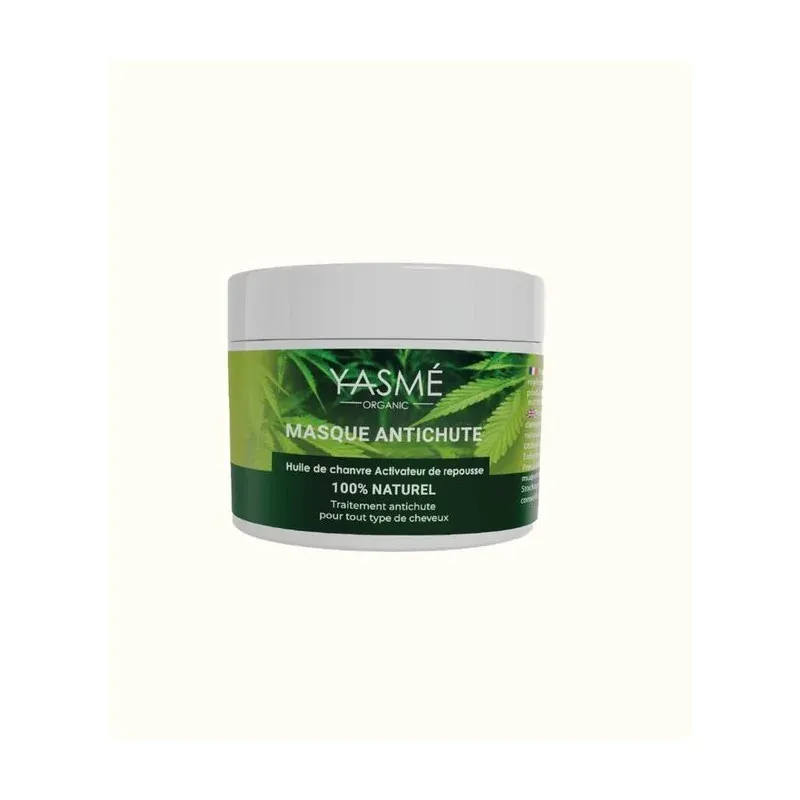 YASMÉ ORGANIC Masque revistalisant anti-chute 250ml