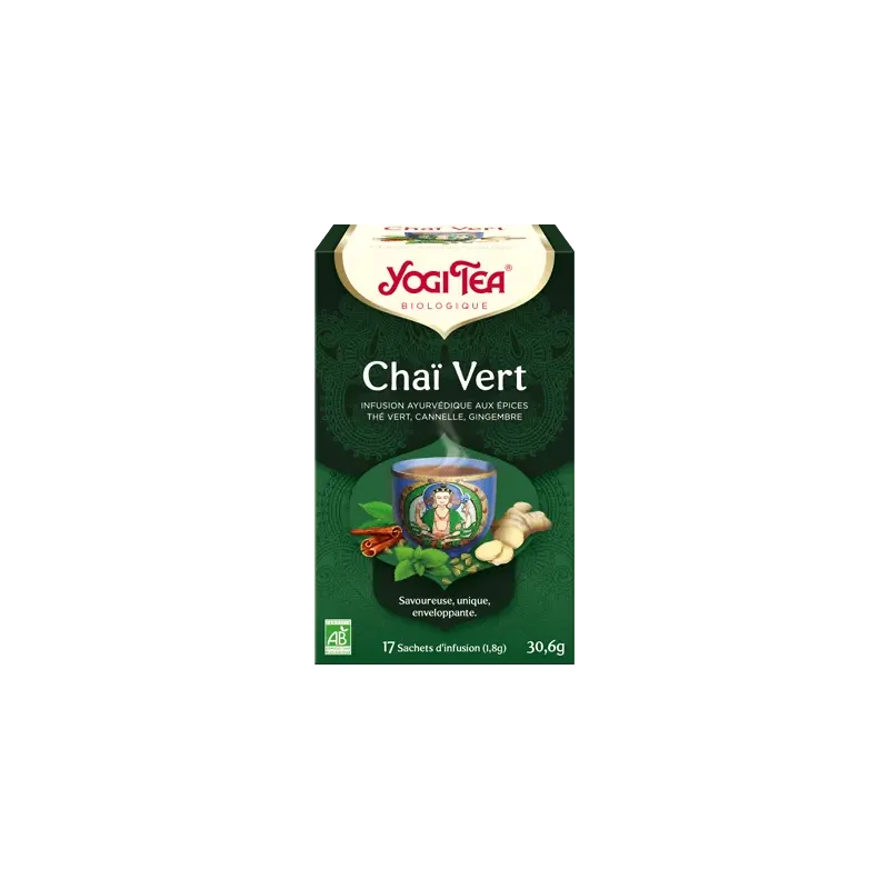 Yogi Tea CHAI VERT 17X2G