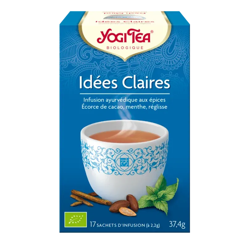 YOGI TEA IDEES CLAIRES 17x2 g