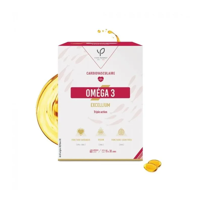 Yves Ponroy OMEGA 3 EXCELLIUM - PURETE EXCEPTIONNELLE