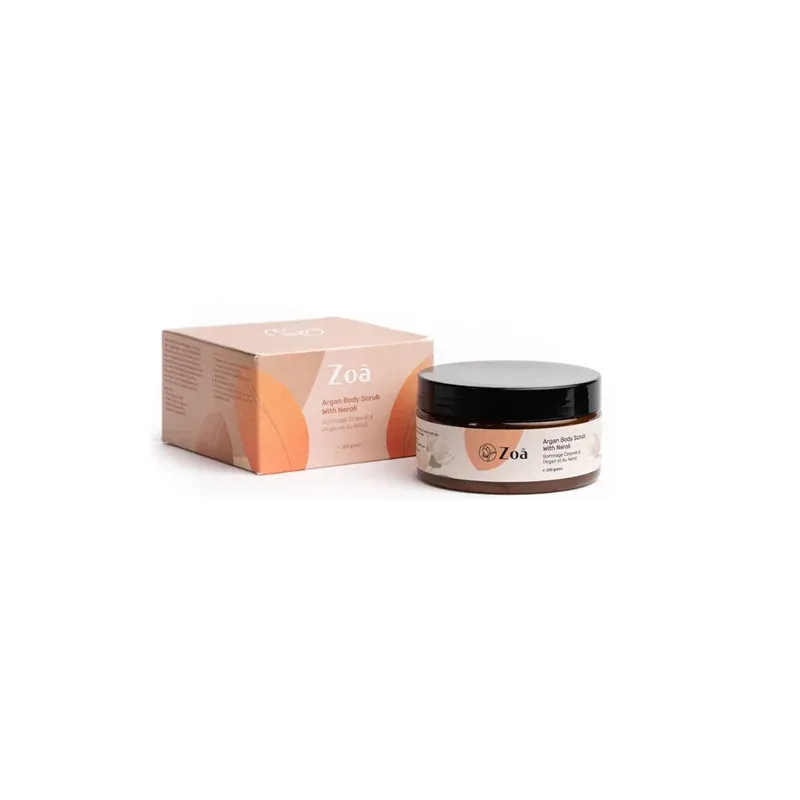 Zoa Gommage Corporel à l'Argan et Au Néroli 200 gr